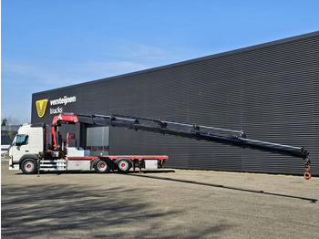 Dropside/ Flatbed truck, Crane truck Volvo FM500 / 6x2 / HMF 32TM / KRAN / CRANE: picture 3