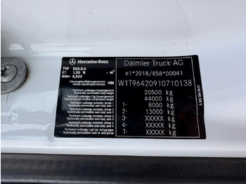 Mercedes-Benz 1840  2140 4X2 Kipper % Kran mit Funk Top Zust. leasing Mercedes-Benz 1840  2140 4X2 Kipper % Kran mit Funk Top Zust.: picture 3