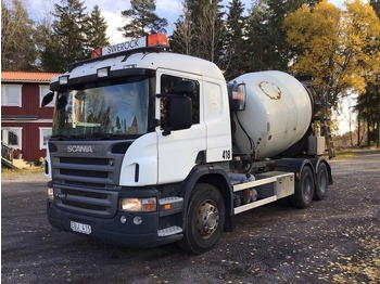 Concrete mixer truck SCANIA P