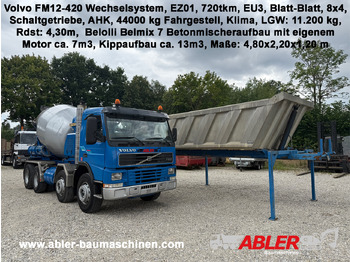 Concrete mixer truck VOLVO FM12 420