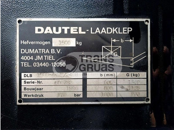 Spare parts for Aerial platform Grupo electrohidráulico trampilla 1.500 Kg: picture 3
