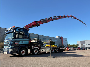 Dropside/ Flatbed truck SCANIA R 490