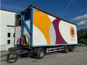 Closed box trailer