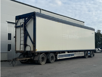 Closed box trailer