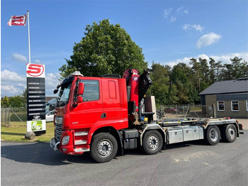 Skip loader truck DAF CF 480
