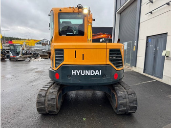 Mini excavator Hyundai R80CR-9A PYÖRITTÄJÄLLÄ: picture 4