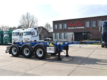 Container transporter/ Swap body semi-trailer VAN HOOL 20'