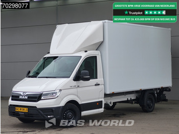 Closed box van MAN TGE 3.180