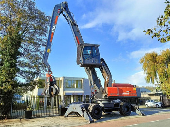 Waste/ Industry handler for transportation of garbage Atlas 350MH - 350 MH overslag kraan waste handler umslag: picture 3