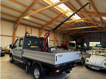 Open body delivery van, Combi van Ford Transit FT 350 DokaTdCI 1.2t Fassi Kran: picture 2