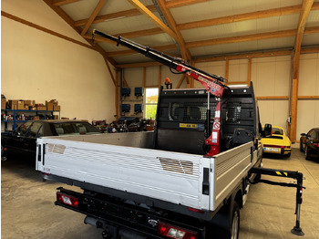 Open body delivery van, Combi van Ford Transit FT 350 DokaTdCI 1.2t Fassi Kran: picture 3