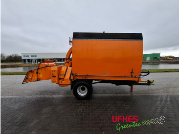 Wood chipper Jensen A231 met kipper: picture 2
