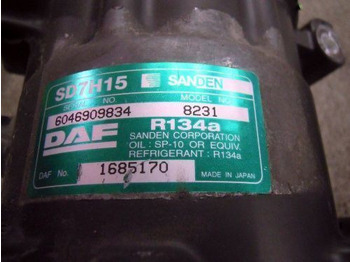 AC compressor for Truck DAF 1685170   DAF XF 105 truck: picture 5