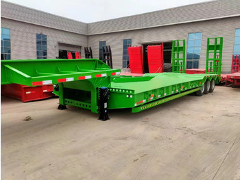 Low loader semi-trailer