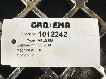 Axle and parts LIEBHERR