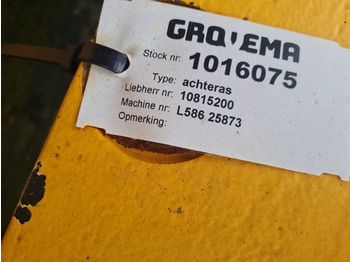Axle and parts LIEBHERR