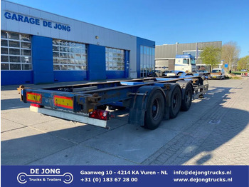 Container transporter/ Swap body semi-trailer TURBO'S HOET