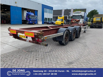 Container transporter/ Swap body semi-trailer VAN HOOL Mega