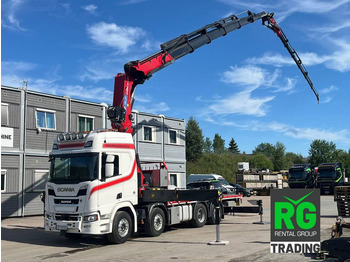 Crane truck SCANIA R