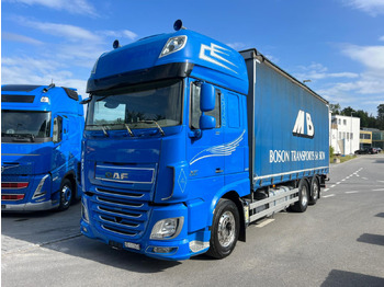 Curtainsider truck DAF XF 510