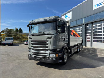 Crane truck SCANIA R 490