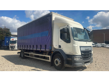 Curtainsider truck DAF LF 260