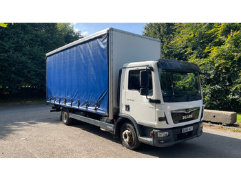 Curtainsider truck MAN TGL