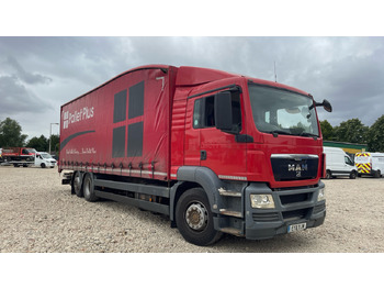 Curtainsider truck MAN TGS 26.320