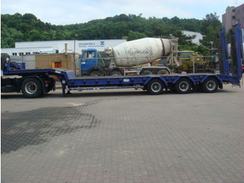 Low loader semi-trailer for transportation of heavy machinery Trax S533 ** 27to Nutzlast/Blattgefedert/Top **: picture 1