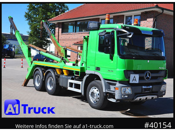 Skip loader truck MERCEDES-BENZ Actros 2536
