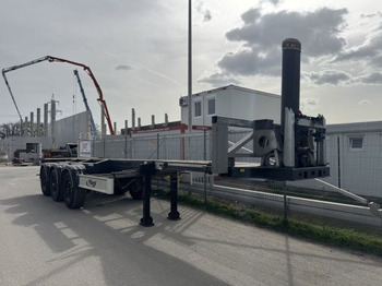 Container transporter/ Swap body semi-trailer FLIEGL 30 ft Container Kippchassis ,Alufelgen: picture 3