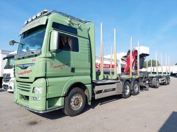 Timber truck MAN TGX 26.500