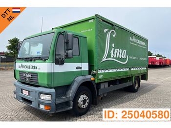 Curtainsider truck MAN