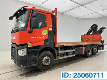 Dropside/ Flatbed truck RENAULT C 430