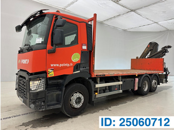 Dropside/ Flatbed truck RENAULT C 430