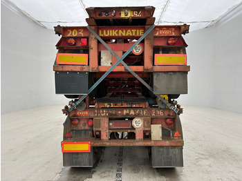 Container transporter/ Swap body semi-trailer Van Hool Stack 4 x skelet 20 ft: picture 5