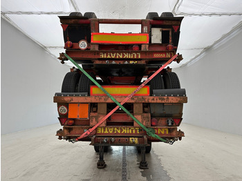 Container transporter/ Swap body semi-trailer Van Hool Stack 4 x skelet 20 ft: picture 2