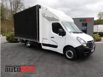 Curtain side van OPEL