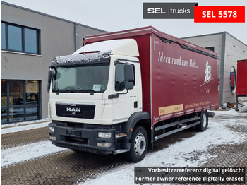 Curtainsider truck MAN TGM 18.250