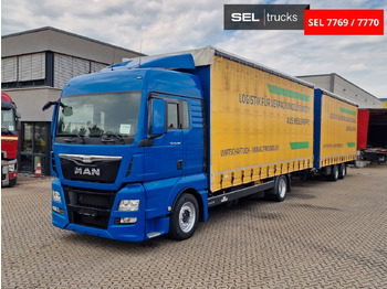 Curtainsider truck MAN TGX 18.440