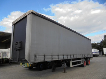 Curtainsider semi-trailer