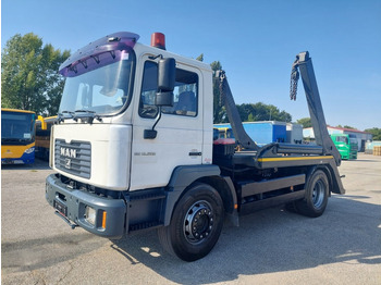 Skip loader truck MAN