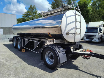 Tank trailer for transportation of milk ETA 16500L INSULATED INOX TANK - 1 COMP: picture 3 Tank trailer for transportation of milk ETA 16500L INSULATED INOX TANK - 1 COMP: picture 3
