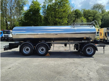 Tank trailer for transportation of milk ETA 16500L INSULATED INOX TANK - 1 COMP: picture 4 Tank trailer for transportation of milk ETA 16500L INSULATED INOX TANK - 1 COMP: picture 4