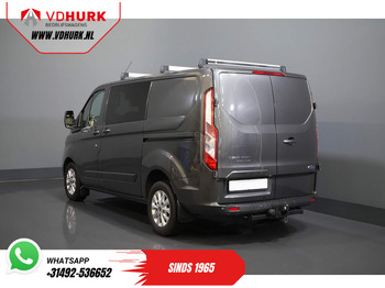 Small van Ford Transit Custom 2.0 TDCI 130 pk Aut. DC Dubbel Cabine Limited 2x Schuifdeur/ CarPlay/ Stoelverw./ Cruise/ LMV/ Navi/ Cruise/ PDC: picture 2