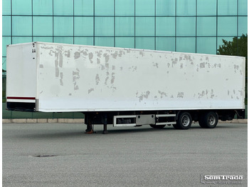 Closed box semi-trailer