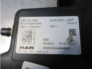 Electrical system for Truck MAN 81.25204-0004 MISTLAMP RECHTS 18.510 EURO 6: picture 5