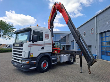 Crane truck SCANIA 124G 420