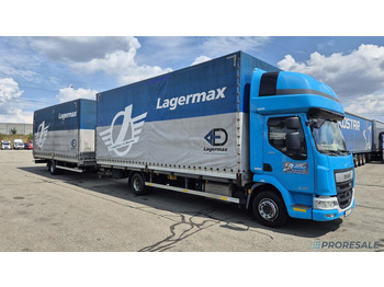 Curtainsider truck DAF LF 260