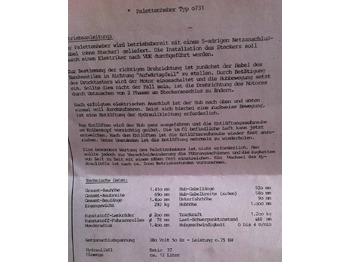 Pallet truck two electric pallet lifters Butler 1200: picture 4 Pallet truck two electric pallet lifters Butler 1200: picture 4